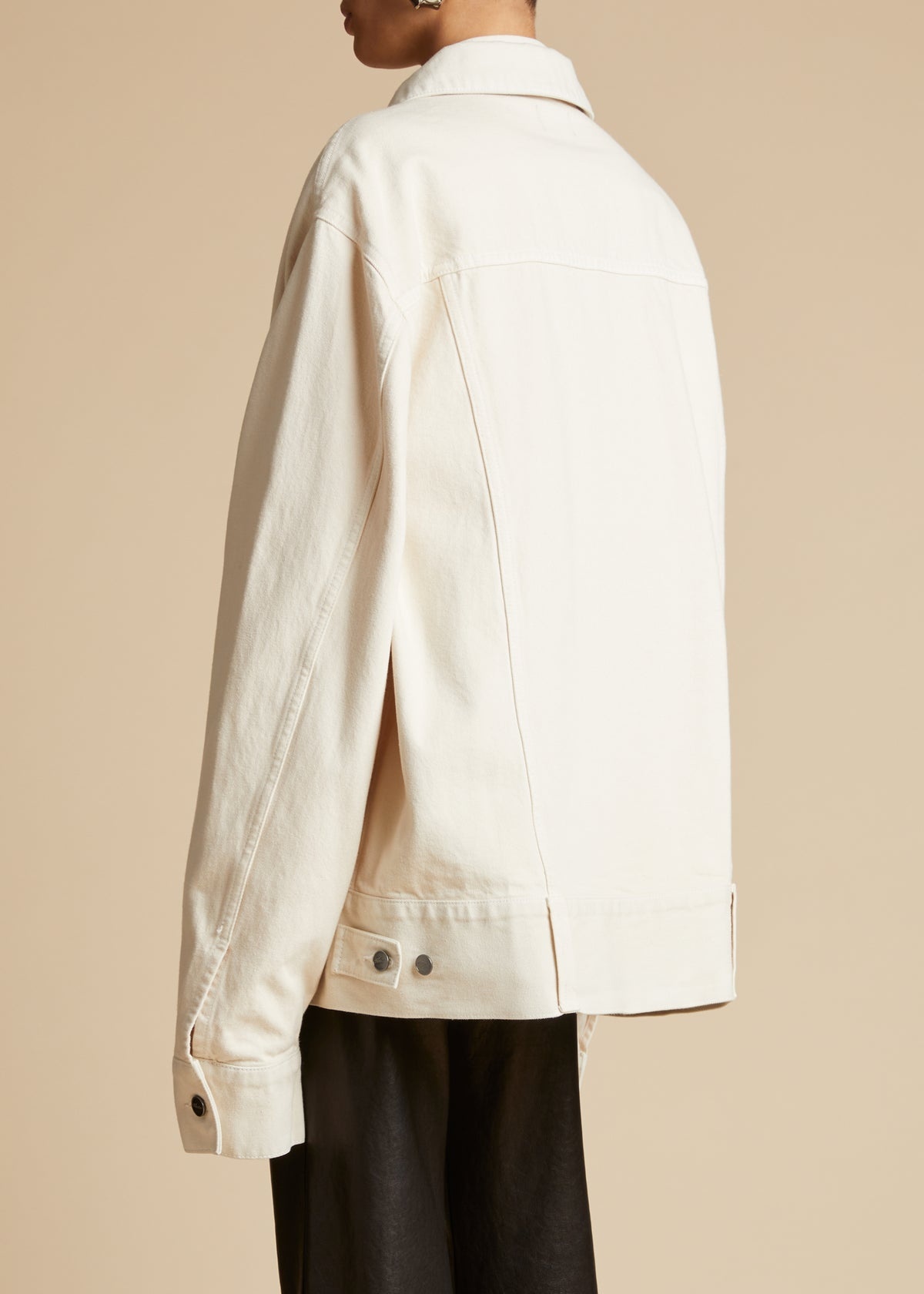 The Grizzo Jacket in Ivory - 3