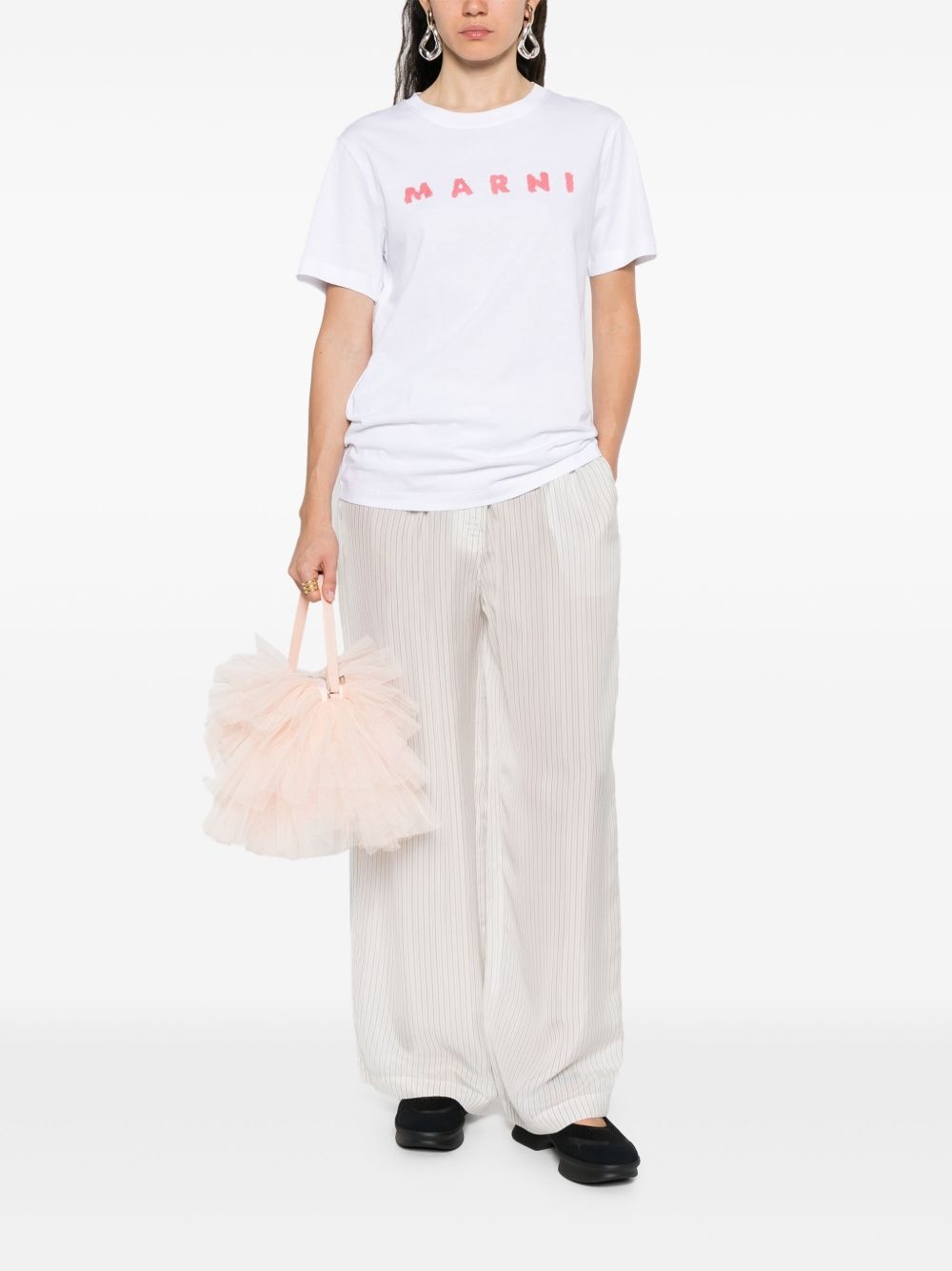 logo-print T-shirt - 2