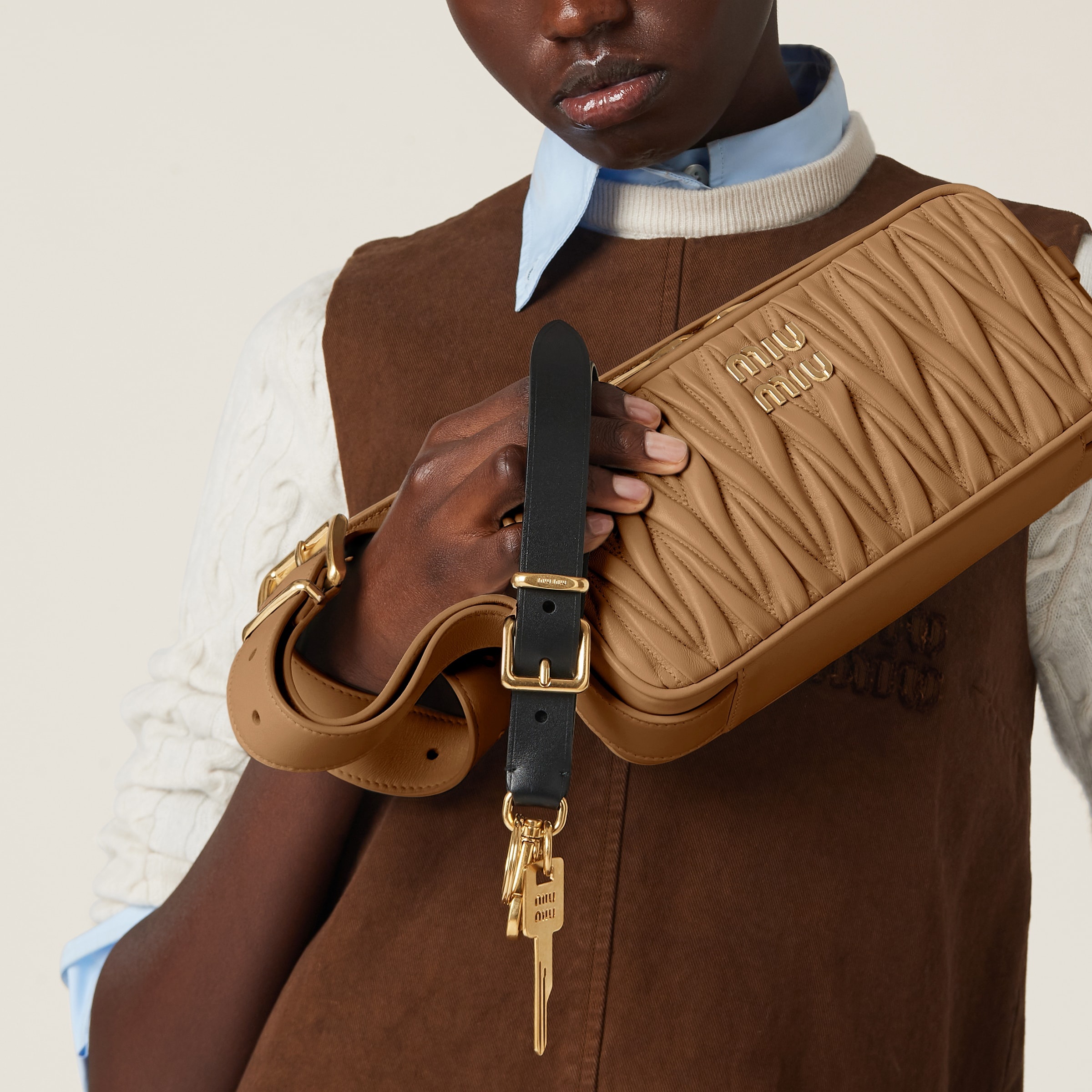 Leather key ring - 2