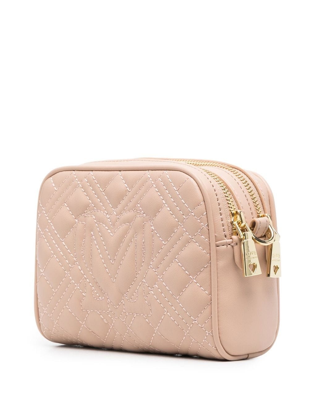 diamond quilted crossbody bag - 3