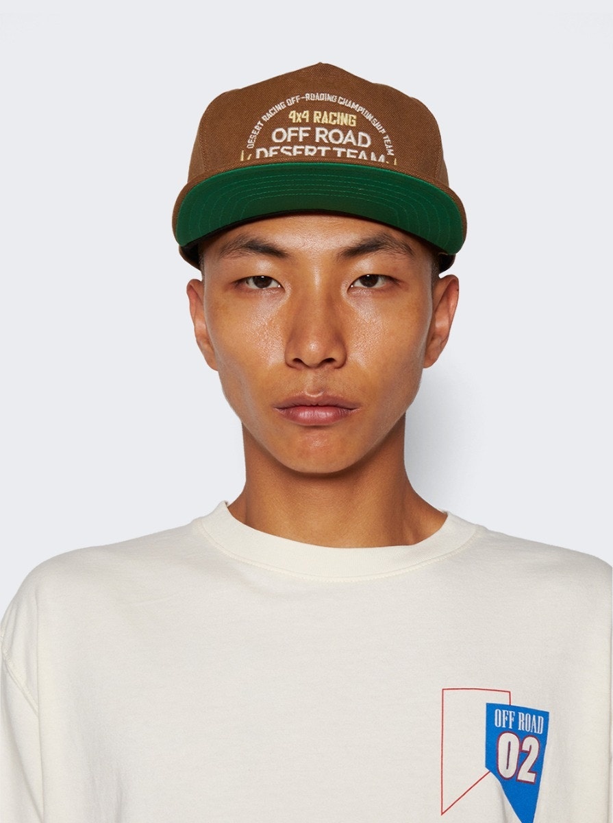 Desert Team Washed Canvas Hat Camel - 2