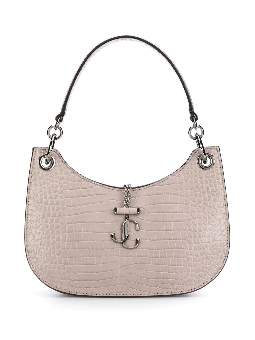 small Varenne crocodile-effect shoulder bag - 1