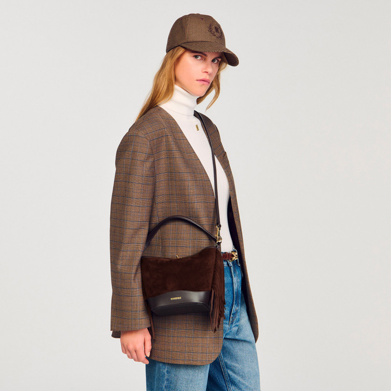 FRINGED SUEDE TANGOSO BAG 3