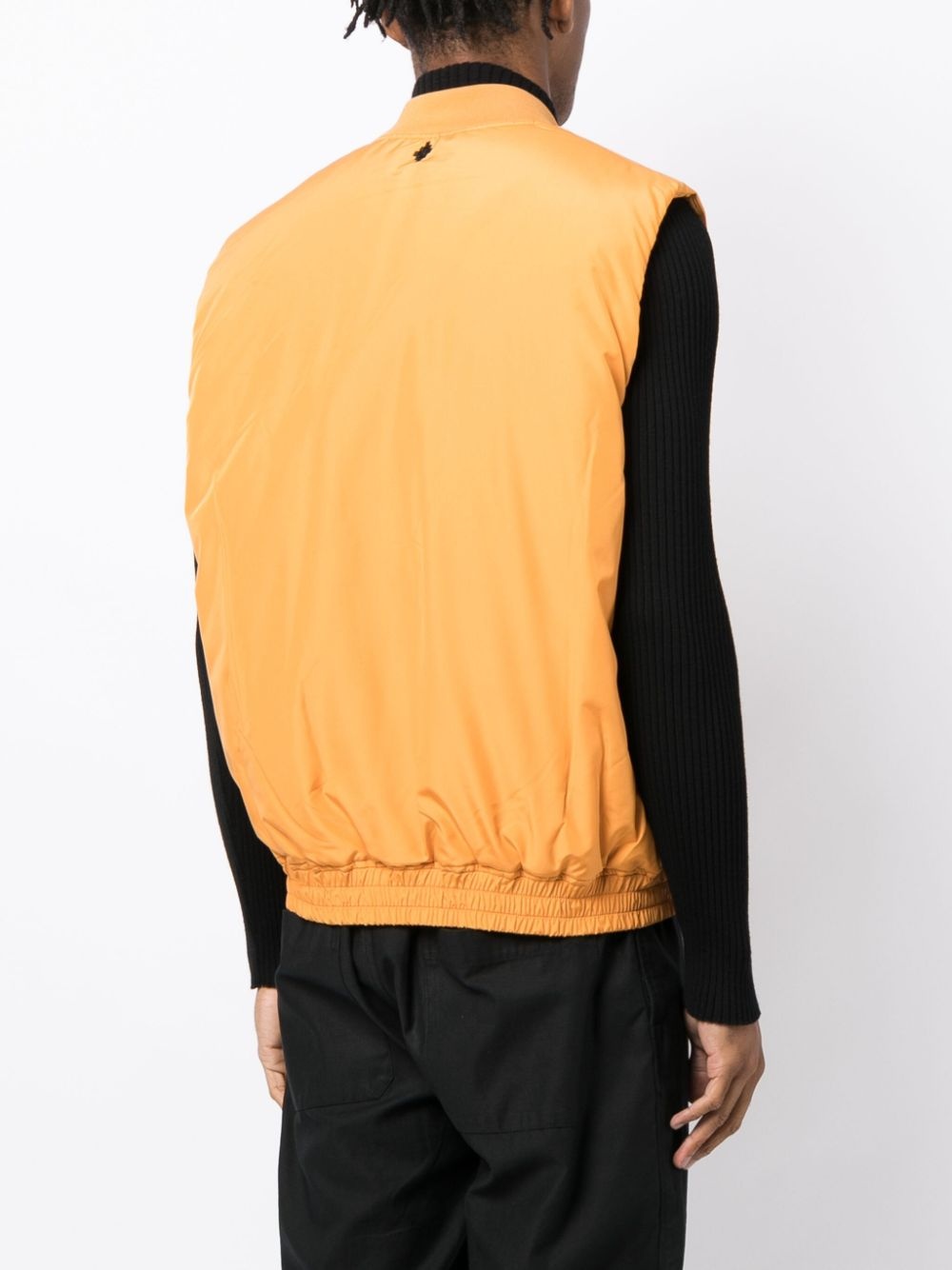 County Sugar logo-print padded gilet - 4