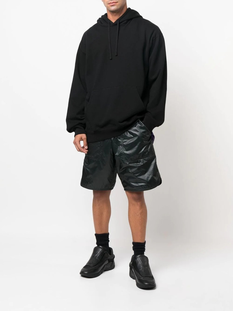 Moncler Grenoble elasticated knee-length shorts outlook