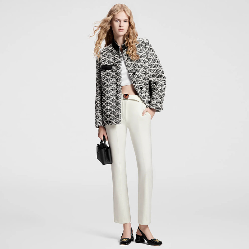 Louis Vuitton V Buckle Fitted Pants outlook