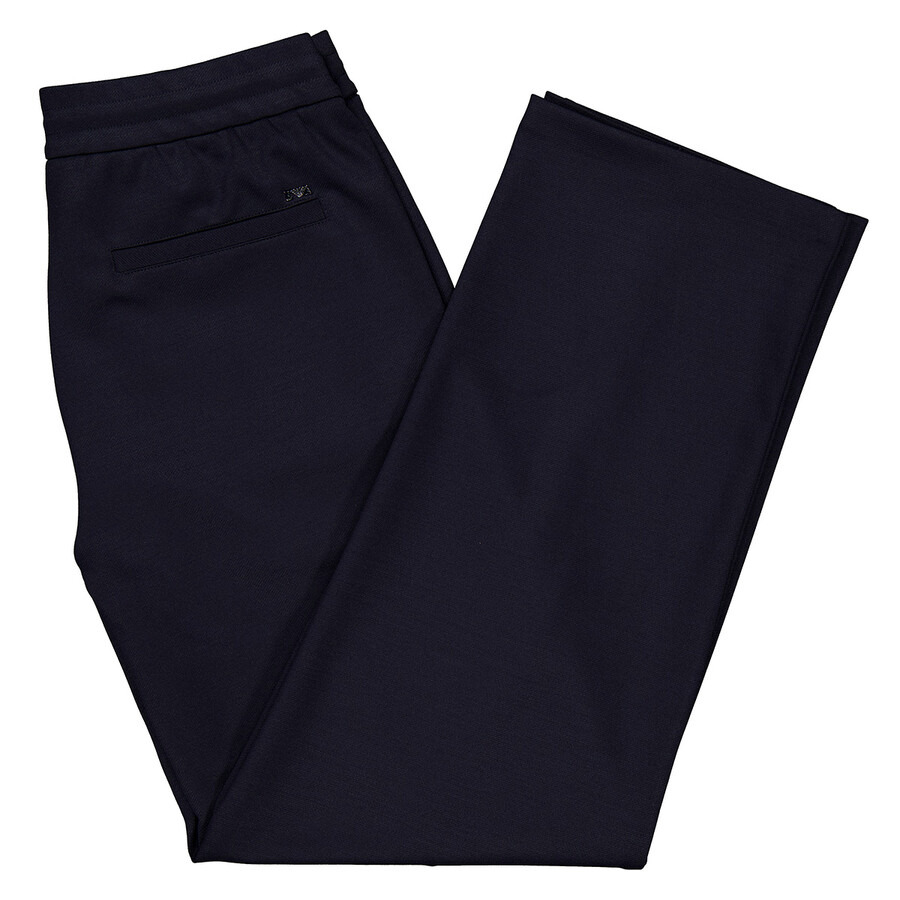 Emporio Armani Wool-Blend Cloth Trousers - 7