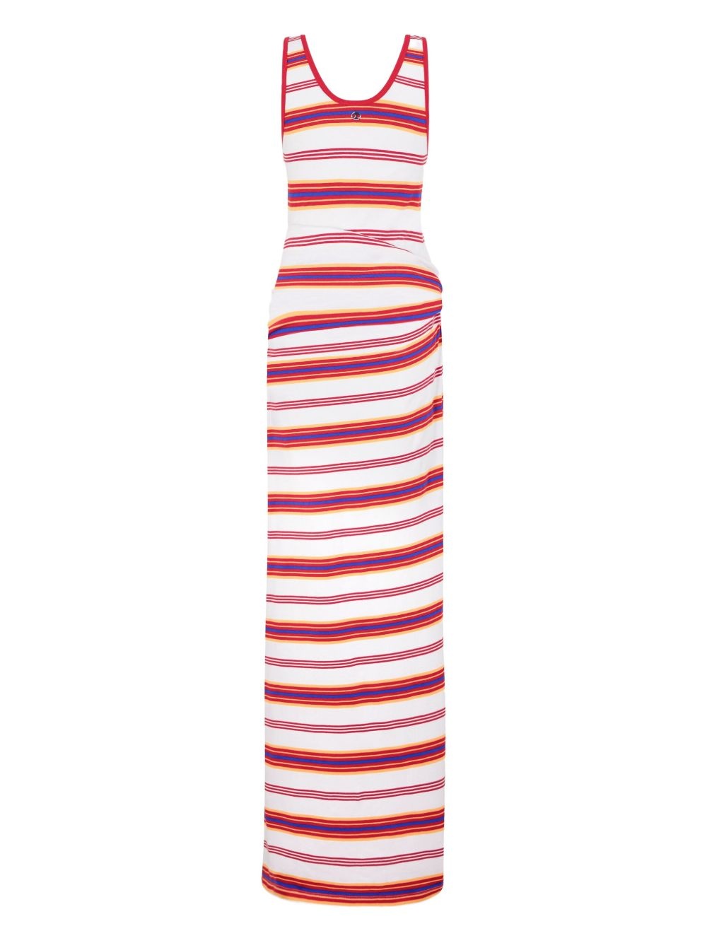striped maxi dress - 5