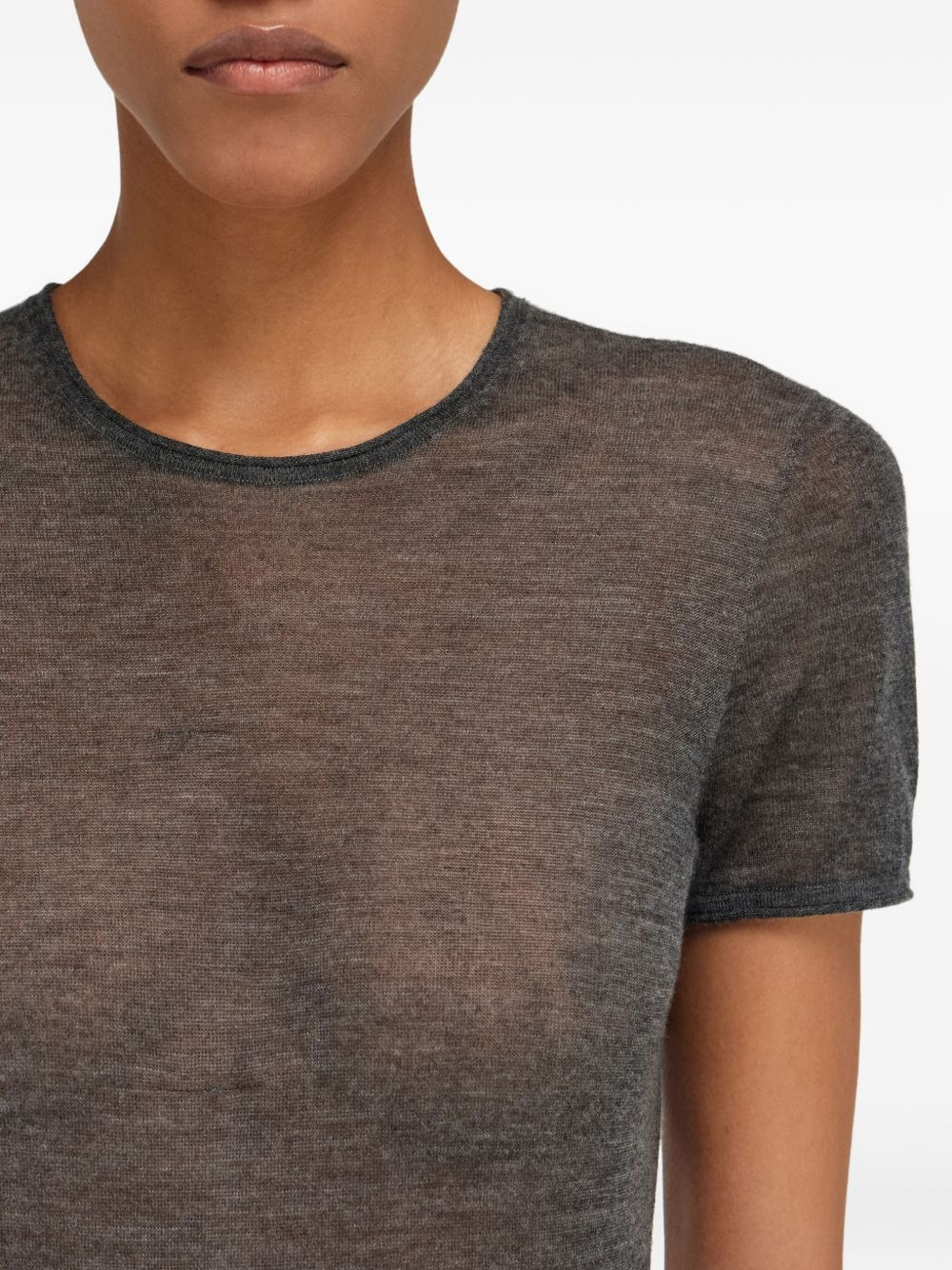 crew-neck short-sleeve T-shirt - 5