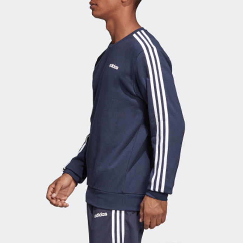 adidas 3-Stripes Sweatshirt 'Blue White' DU0484 - 3