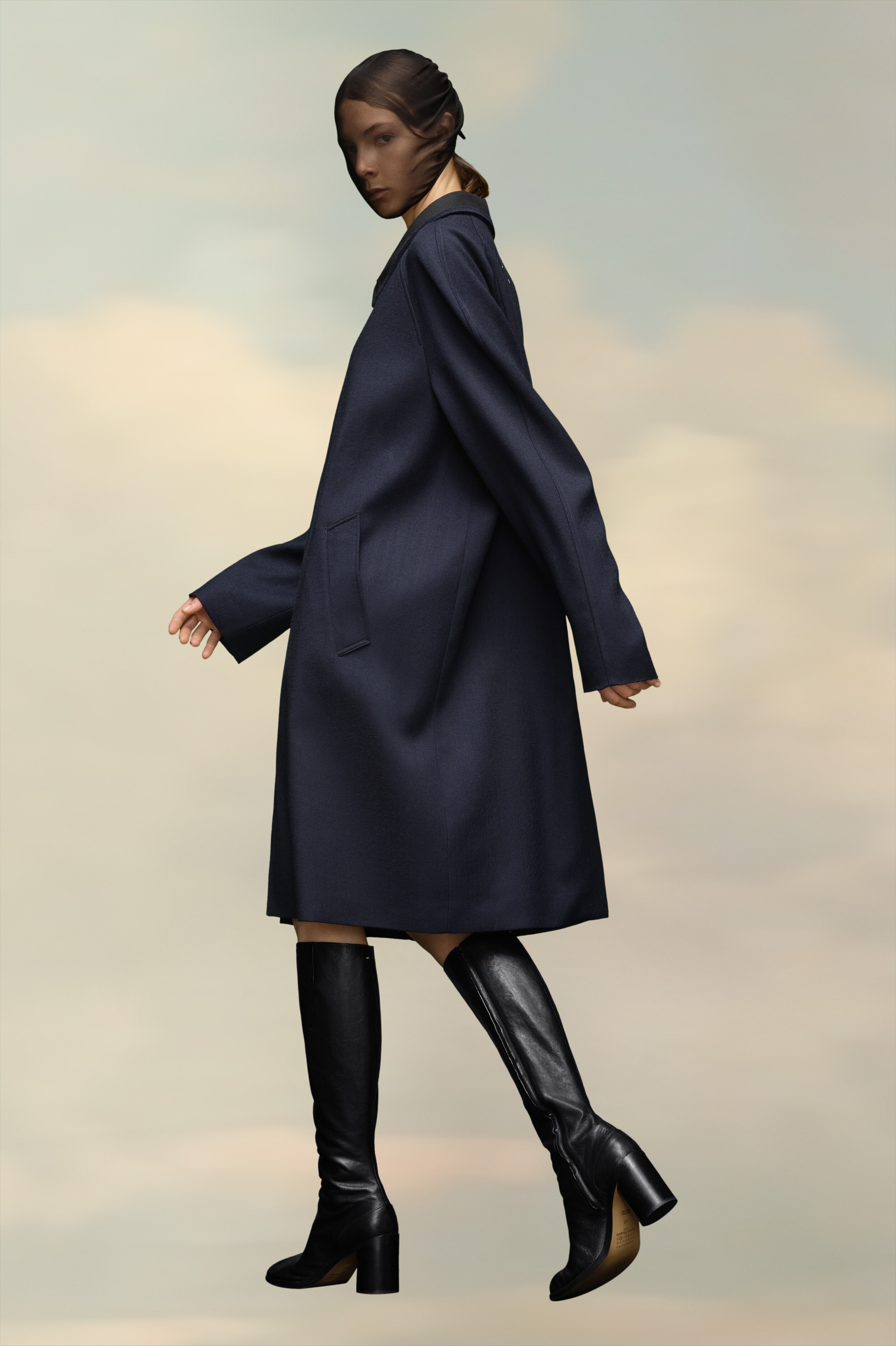 Wool viscose coat - 3