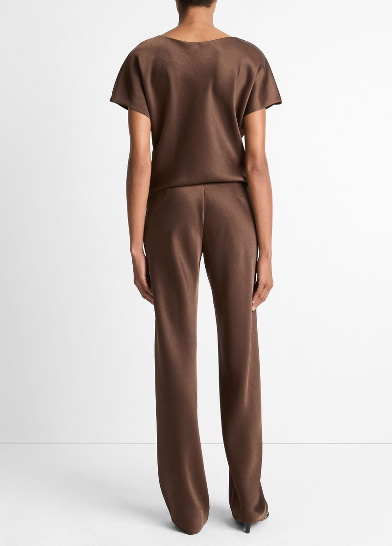 Vince Colette High-Rise Fluid Satin Bias Pant outlook