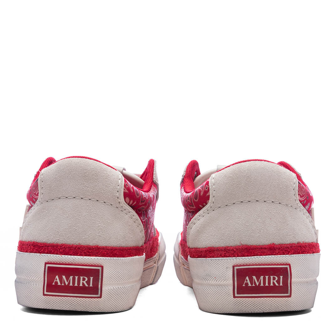 BANDANA SUNSET SKATE - VARSITY RED - 4