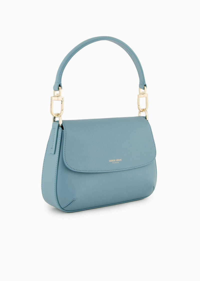 GIORGIO ARMANI Small la Prima Soft handbag in nappa leather outlook