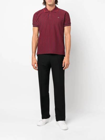 Vivienne Westwood orb-embroidered cotton polo shirt outlook