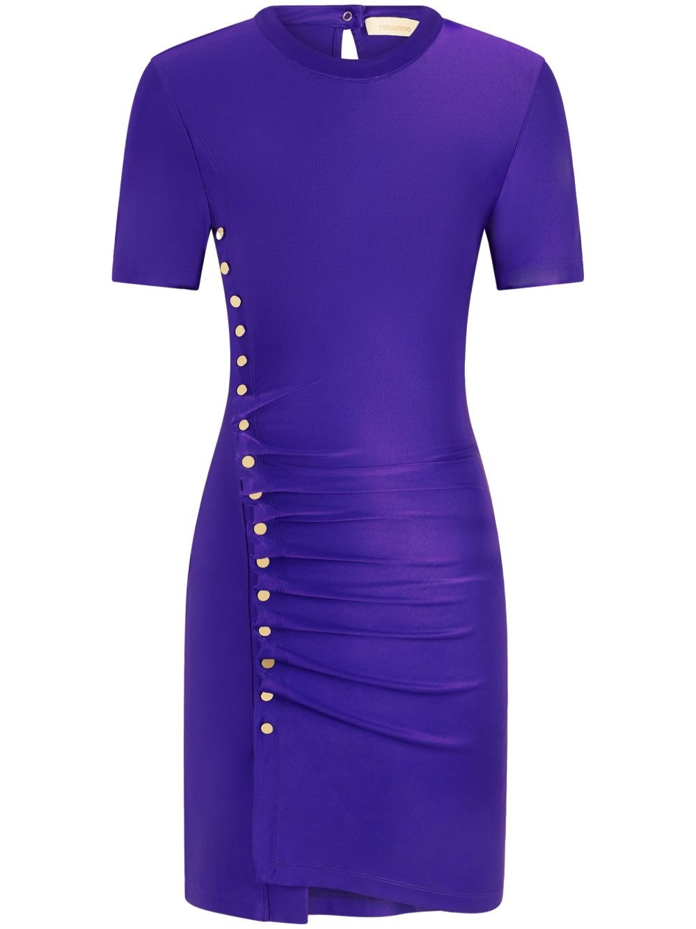 Drapé Pression Mini Dress - 1