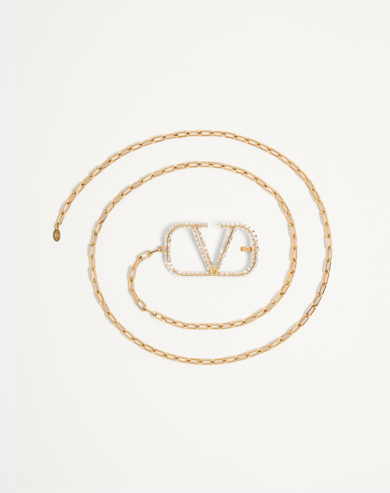 Valentino VLOGO SIGNATURE CHAIN BELT outlook