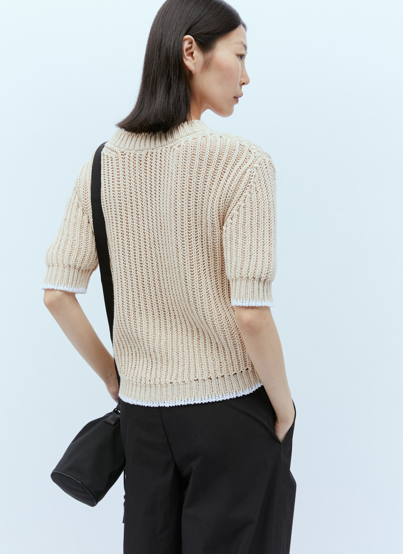 Moncler Short-Sleeve Sweater outlook