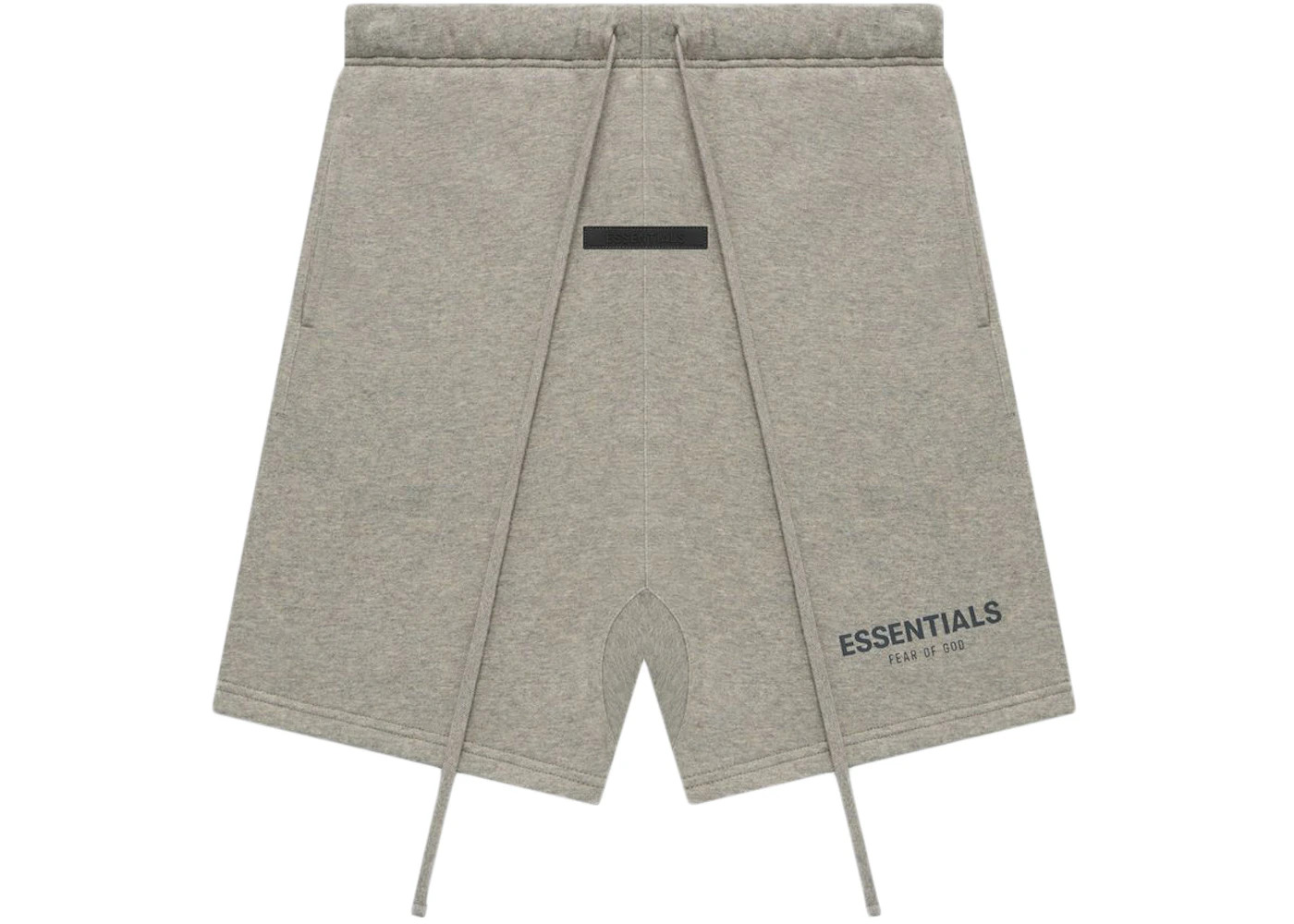 Fear of God Essentials Core Collection Sweatshort Dark Heather Oatmeal - 1