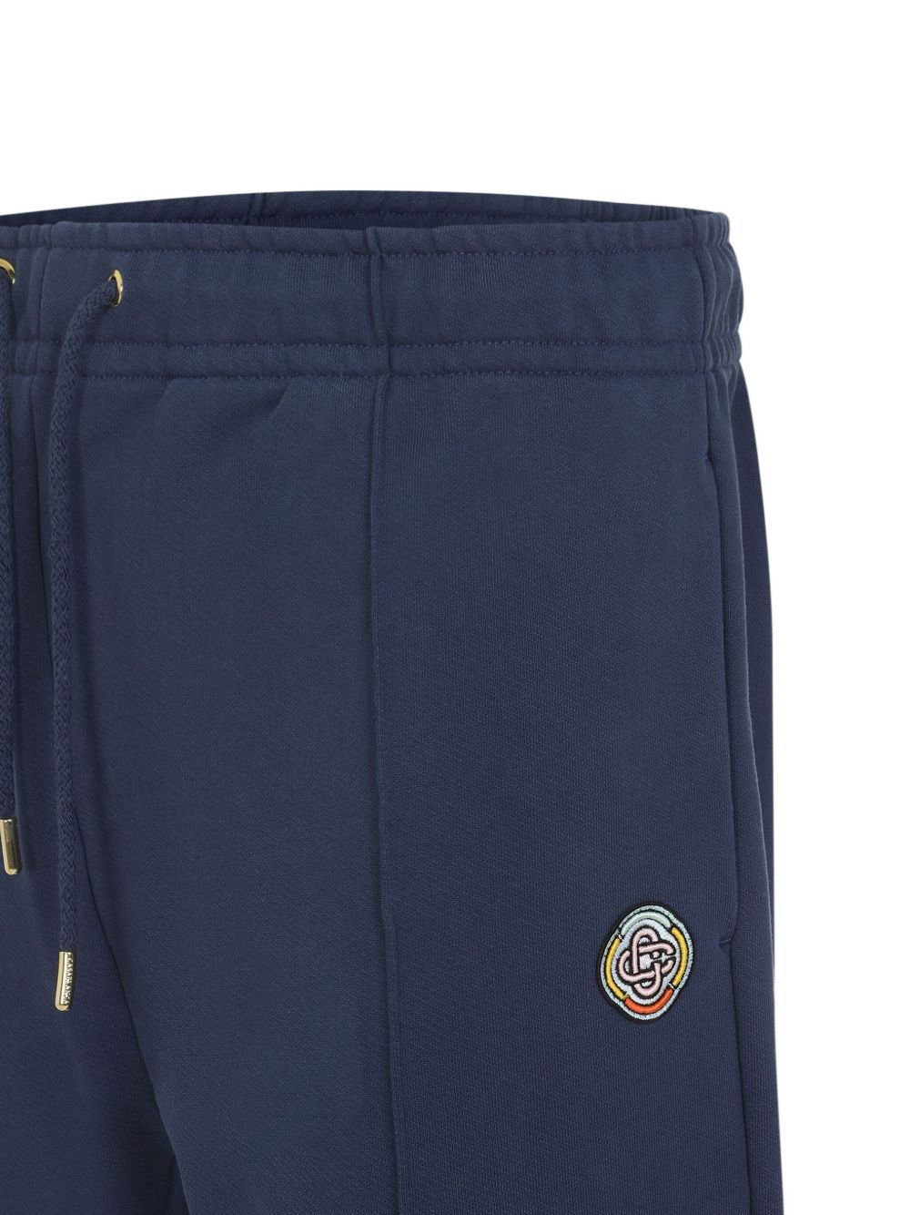 panelled drawstring pants - 3
