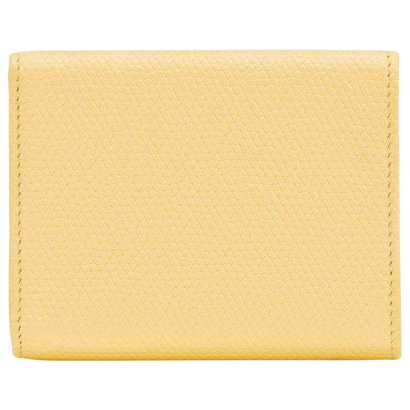 Longchamp Le Roseau Compact wallet Yellow Chick - Leather outlook