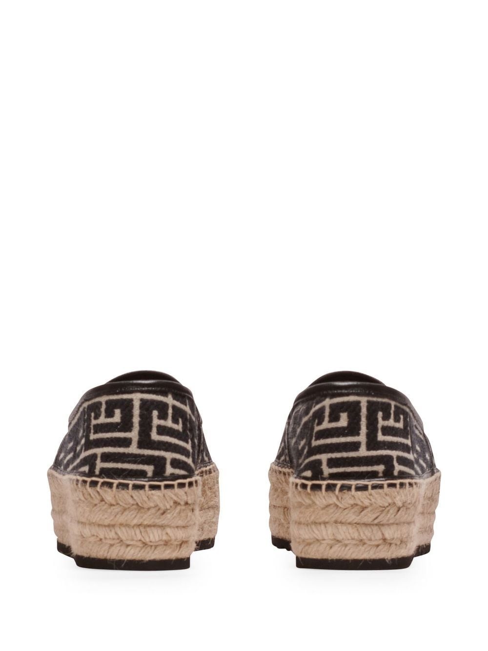 monogram platform espadrilles - 3