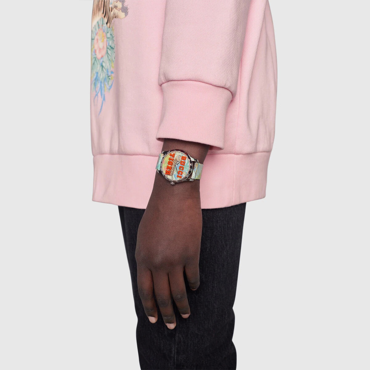 Gucci Tiger G-Timeless watch, 38 mm - 4