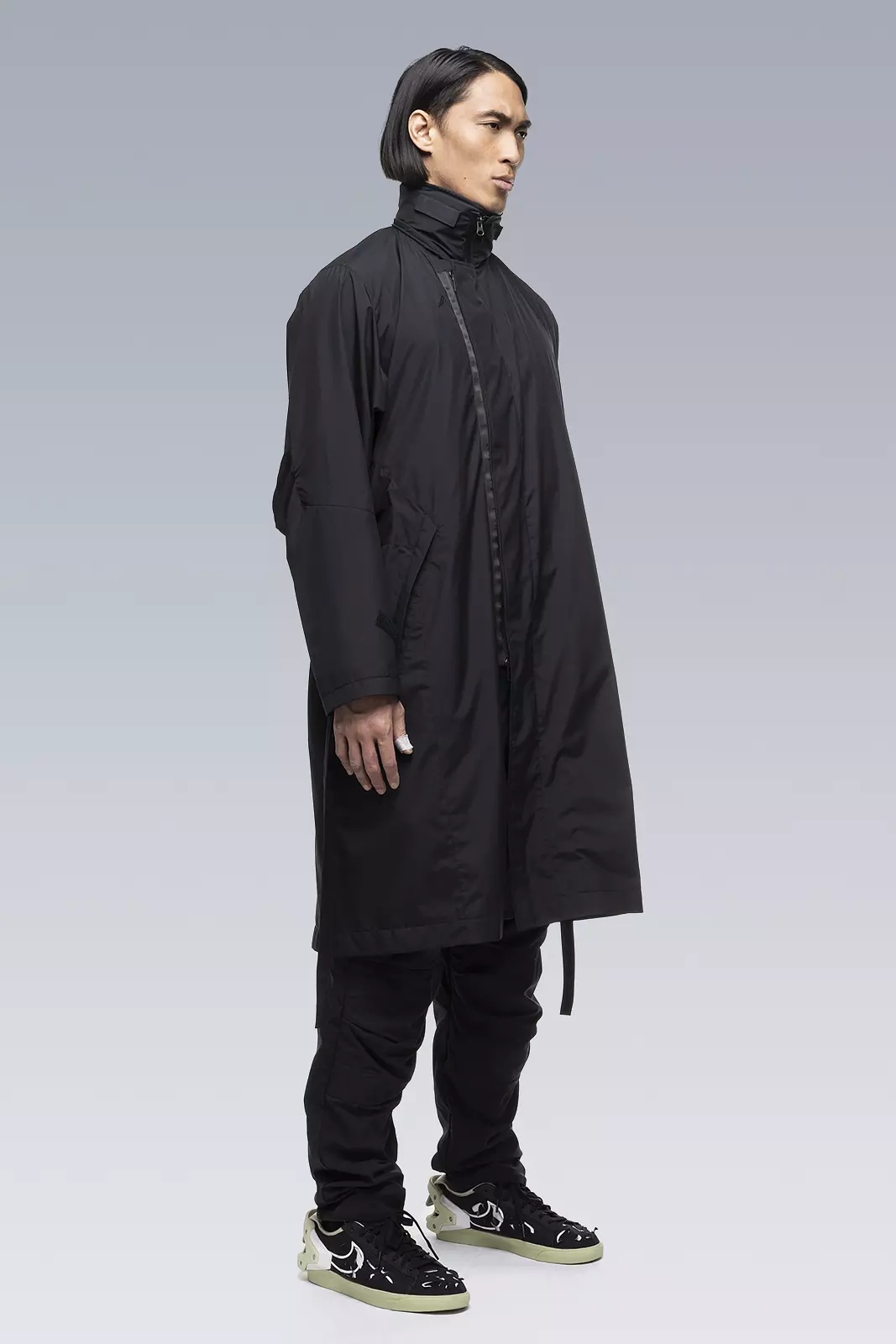 J99U-WS 2L Gore-Tex Infinium™ Windstopper® Coat Black - 40