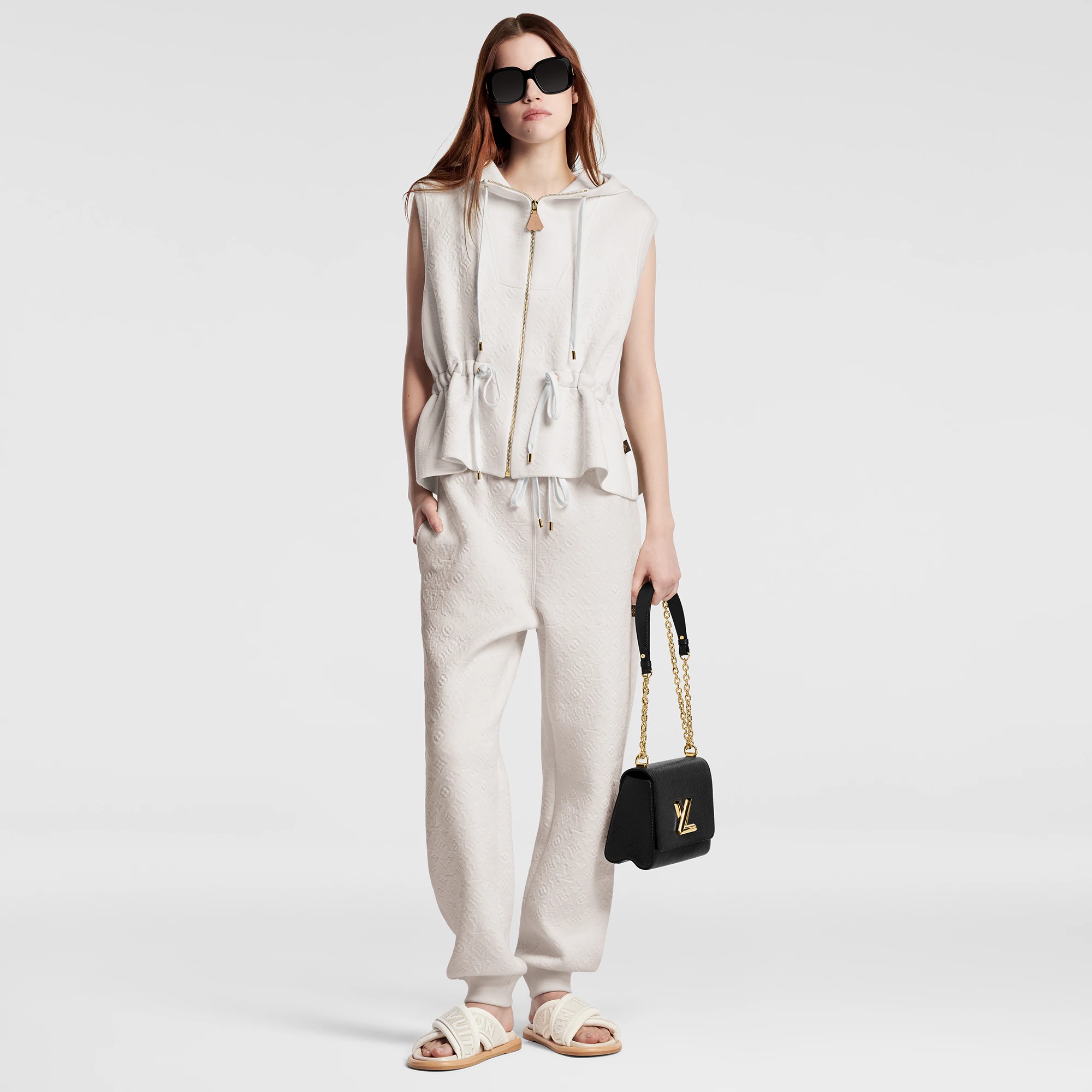 Embossed Monogram Jogging Pants - 4