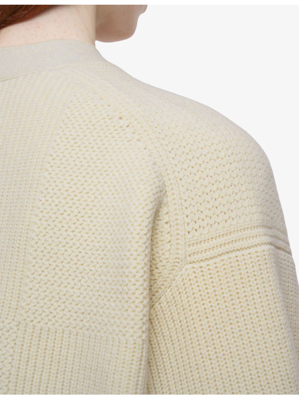 V-Neck Relaxed-Fit Merino-Wool Cardigan - 6