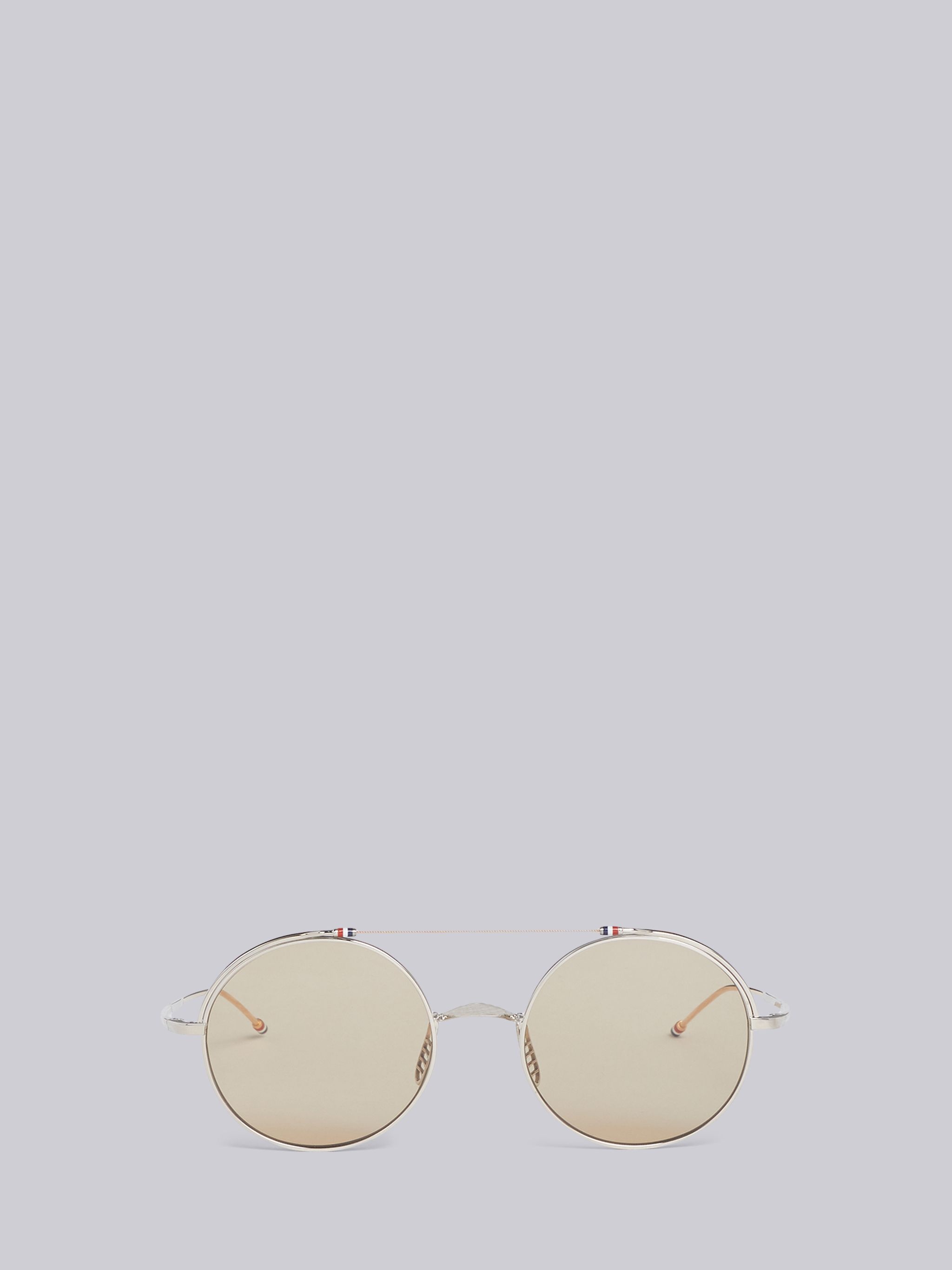 TB910 - Gold Round Glasses - 1