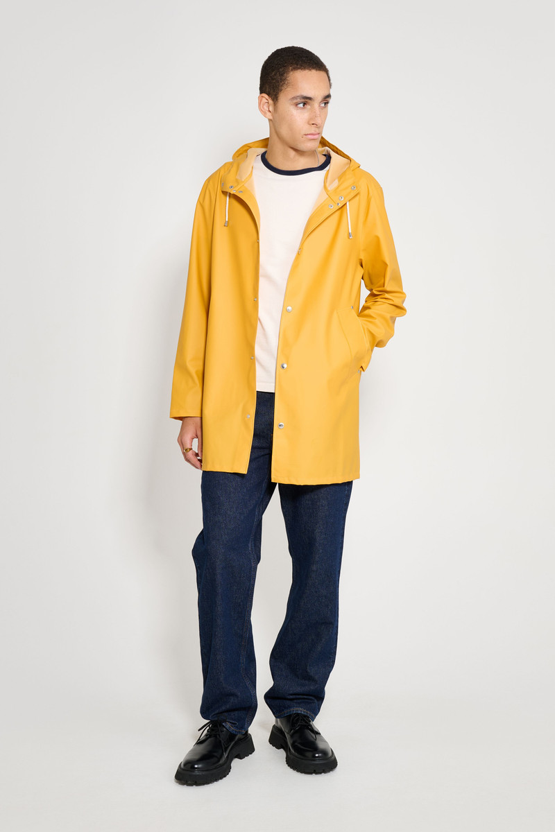 Stutterheim Stockholm Lightweight Raincoat Warm Honey outlook