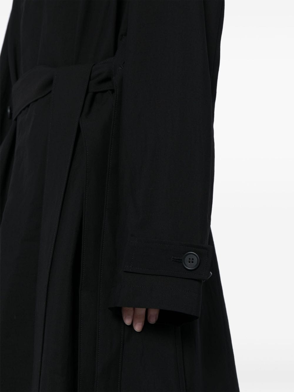 belted trench coat - 5