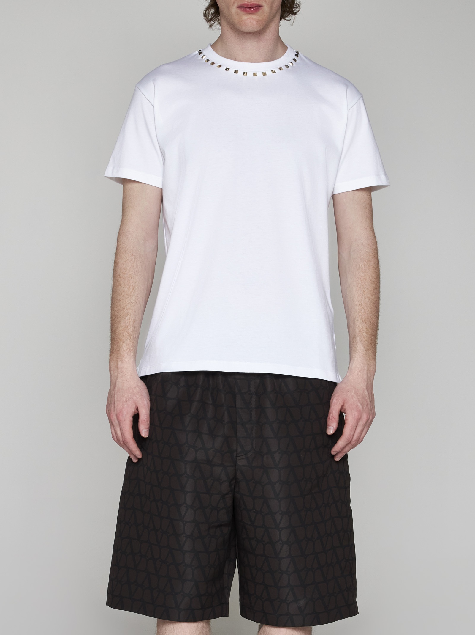 Valentino Toile Iconographe print silk shorts - 2