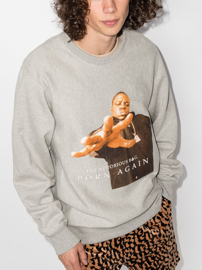 WACKO MARIA x The Notorious B.I.G. 'Born Again' sweatshirt outlook