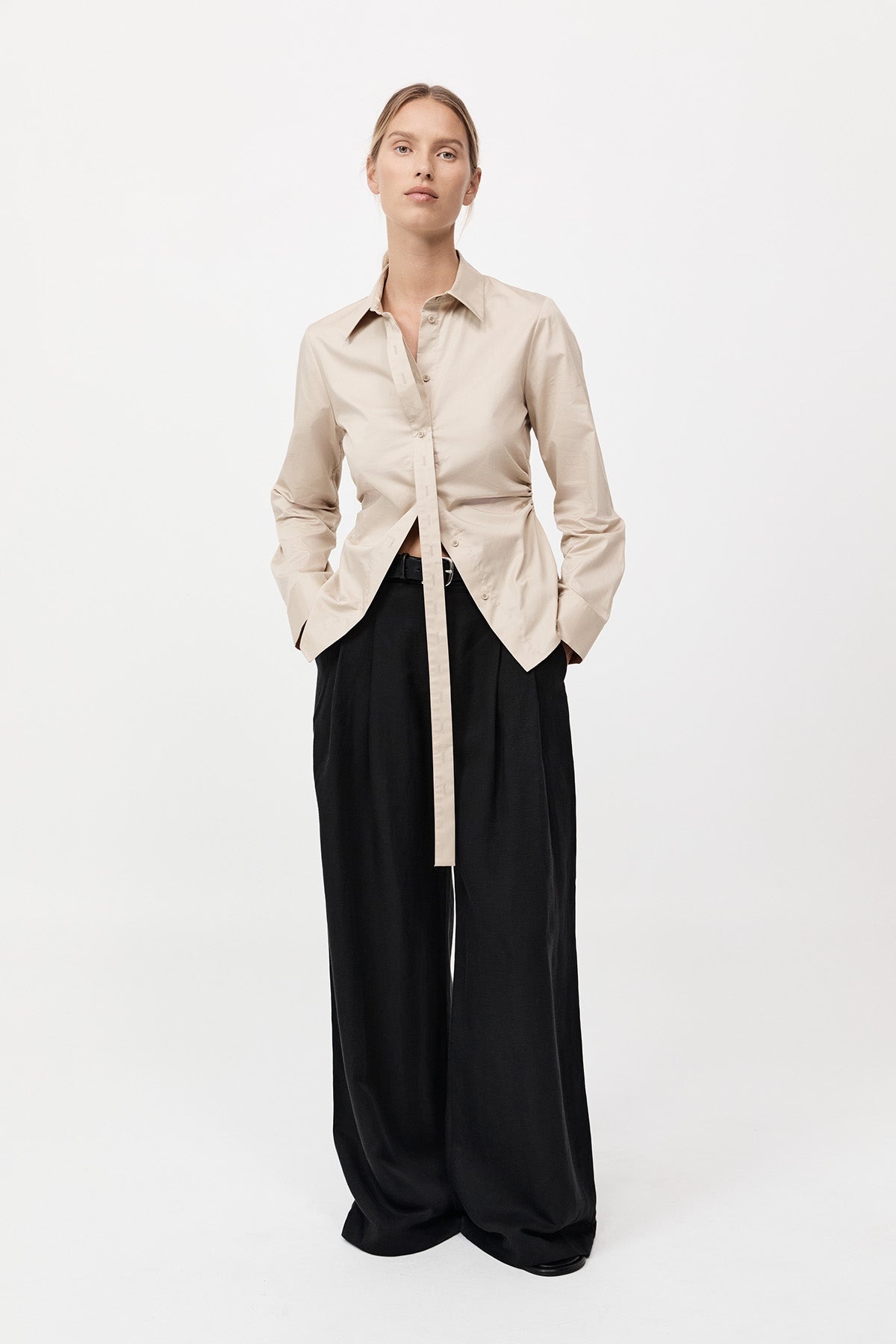 Deconstructed  Shirt - Champagne - 4