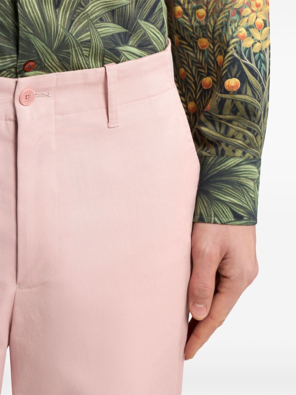 cotton chino trousers - 5