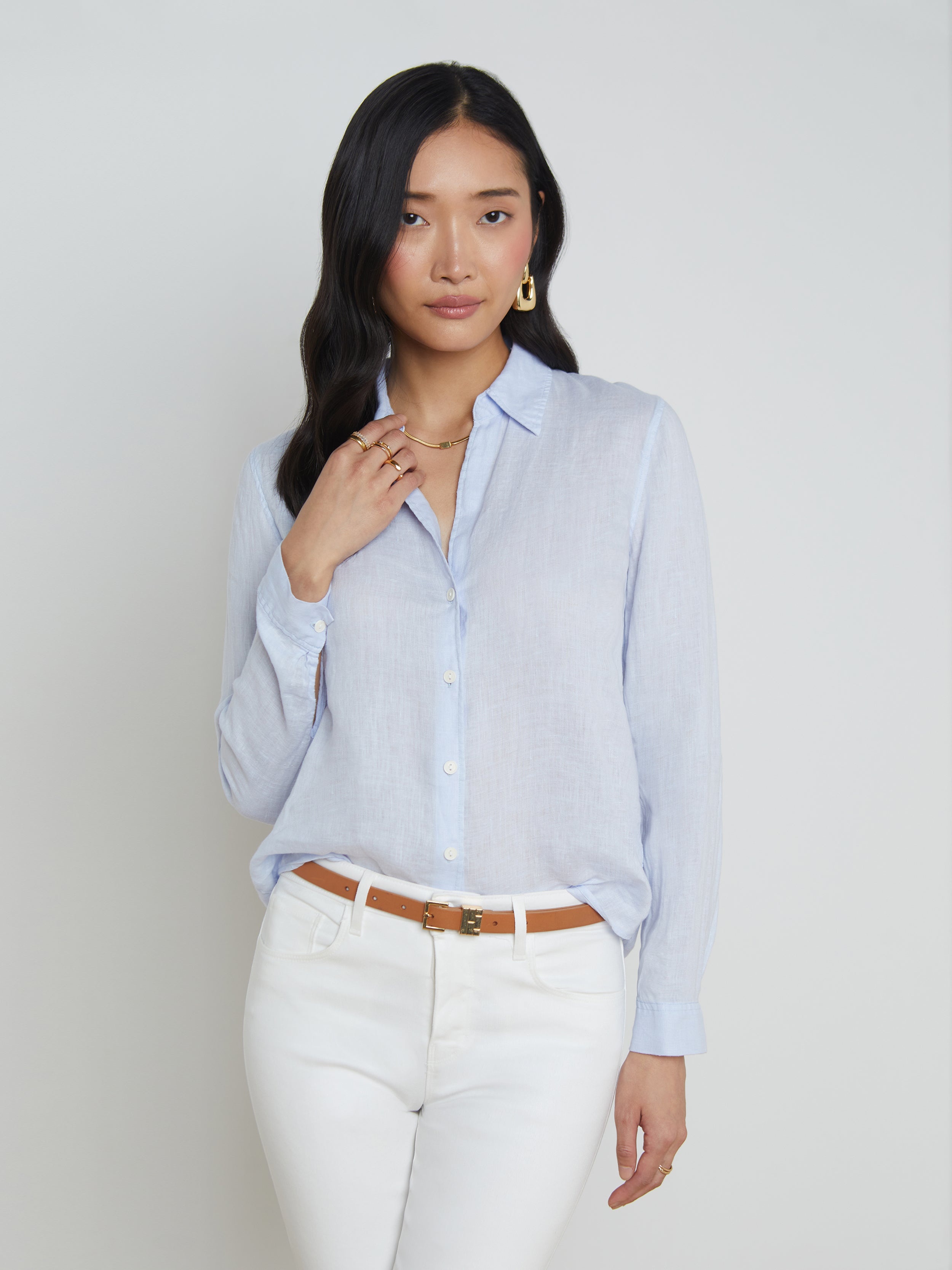 Tyler Linen Blouse - 3