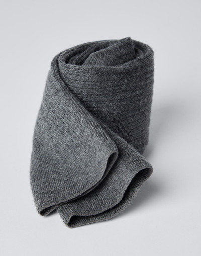 Brunello Cucinelli Stretch cashmere rib knit socks outlook