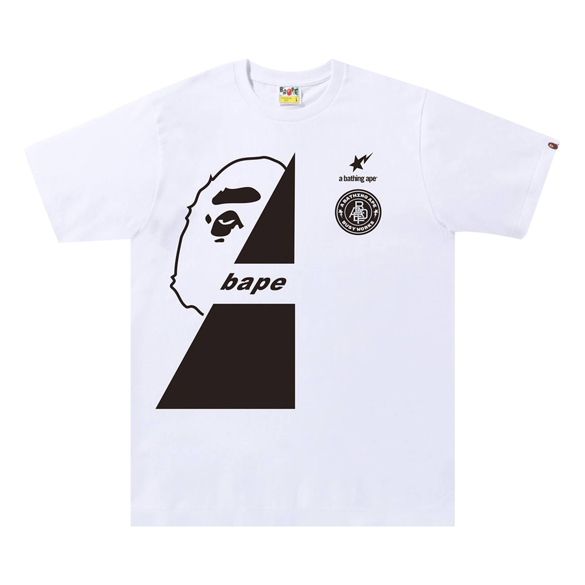 BAPE A Bathing Ape 1st Camo Big Ape Head RLX Tee Black/Green