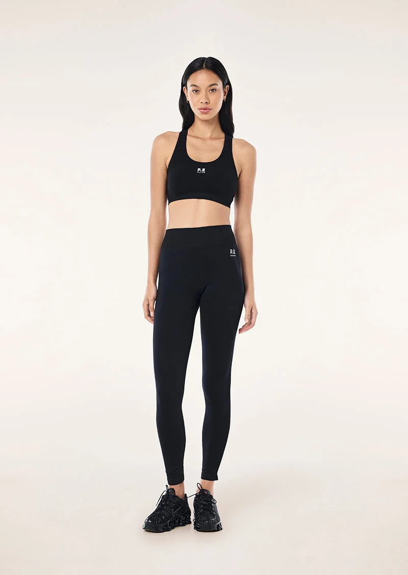 RESTORE SEAMLESS FULL LENGTH LEGGING IN BLACK - 1