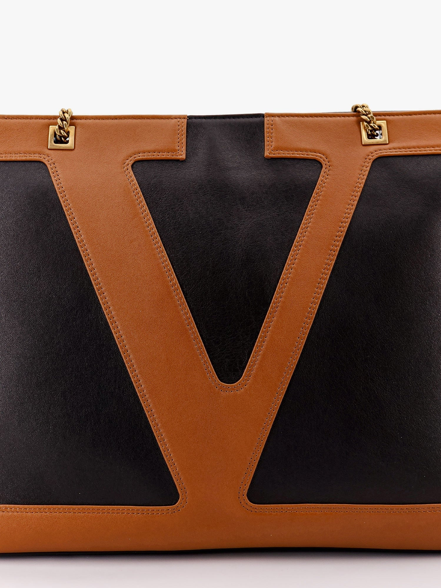Viva Superstar Leather Shopper Bag - 4