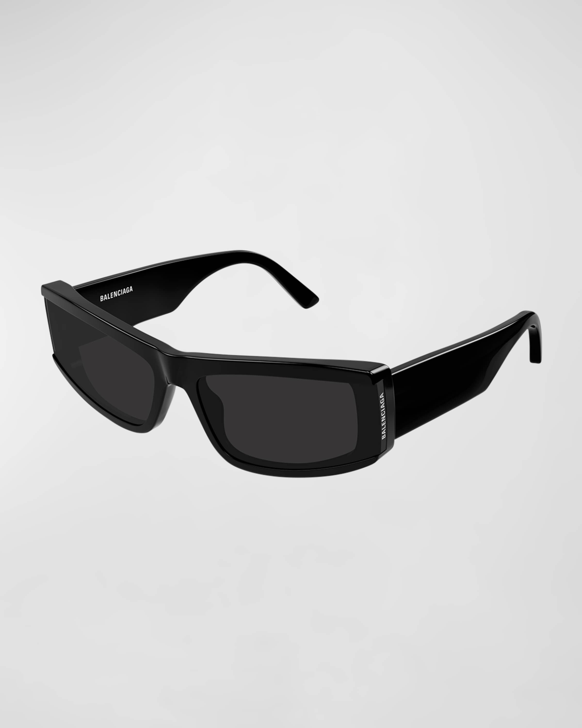 Men's BB0301SM Acetate Rectangle Sunglasses - 1