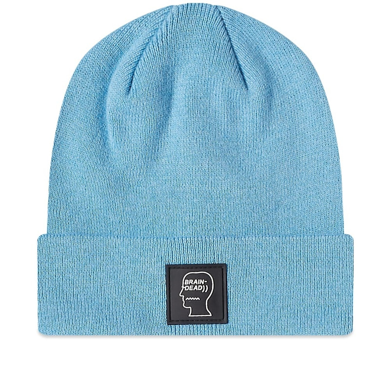 Brain Dead Logo Head Wool Beanie 1