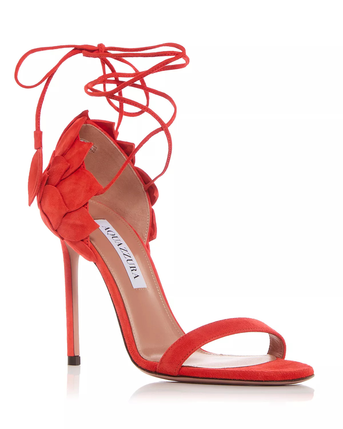 Women's Hibiscus Ankle Tie Sandals - 1