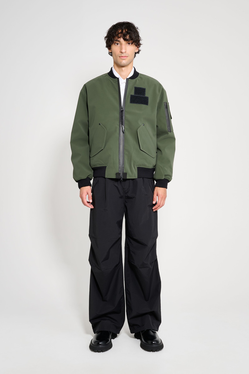 Stutterheim Bredsand Winter Bomber Jacket Green outlook