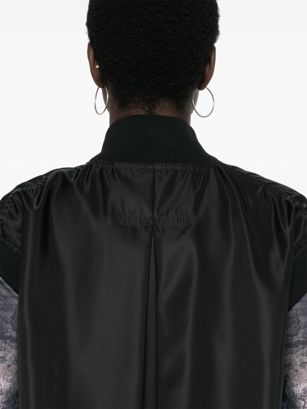 Sacai Women Nylon Twill Vest - 3