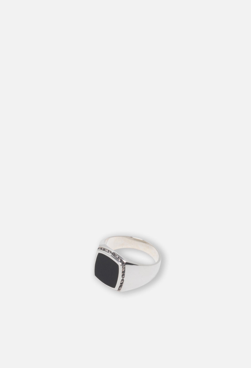 M.A.R.S ENAMEL SIGNET RING - 2