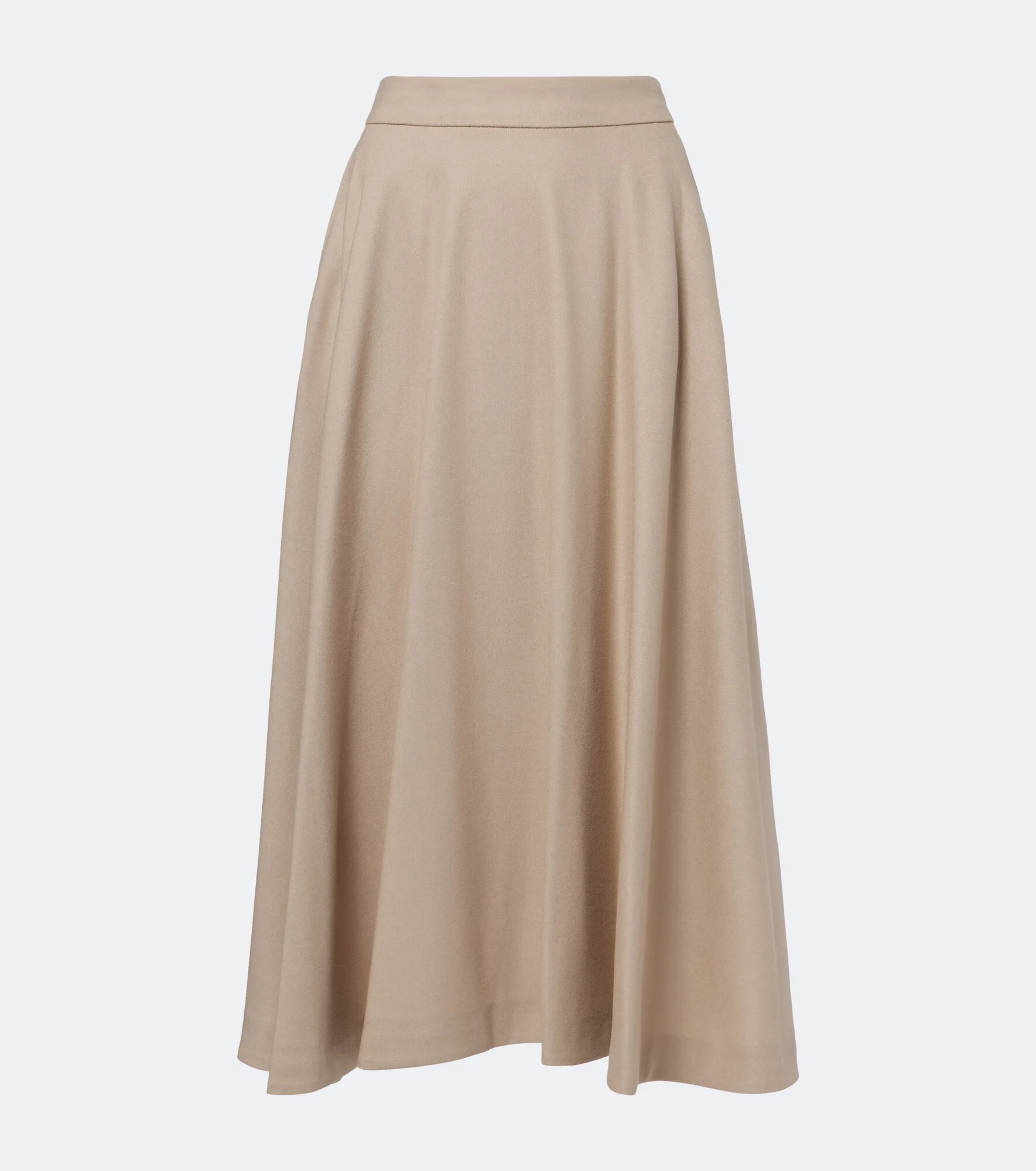 Wool midi skirt - 1