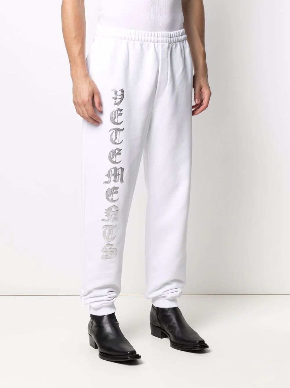 logo-print track pants - 4